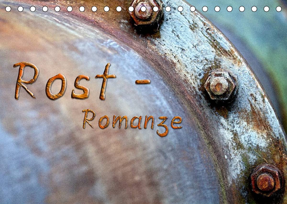 Rost - Romanze (Tischkalender 2022 DIN A5 quer): Fotografien von rostigen Gegenständen und Geräten ausgedienter Industrie, Makroaufnahmen (Monatskalender, 14 Seiten ) (CALVENDO Kunst) Photography
