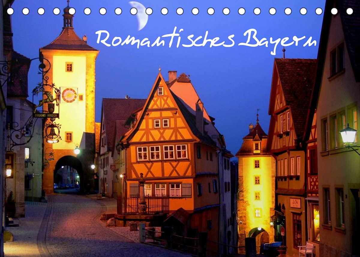 Romantisches Bayern (Tischkalender 2022 DIN A5 quer): Sehenswürdigkeiten und romantische Orte in Bayern (Monatskalender, 14 Seiten ) (CALVENDO Orte) Calendars