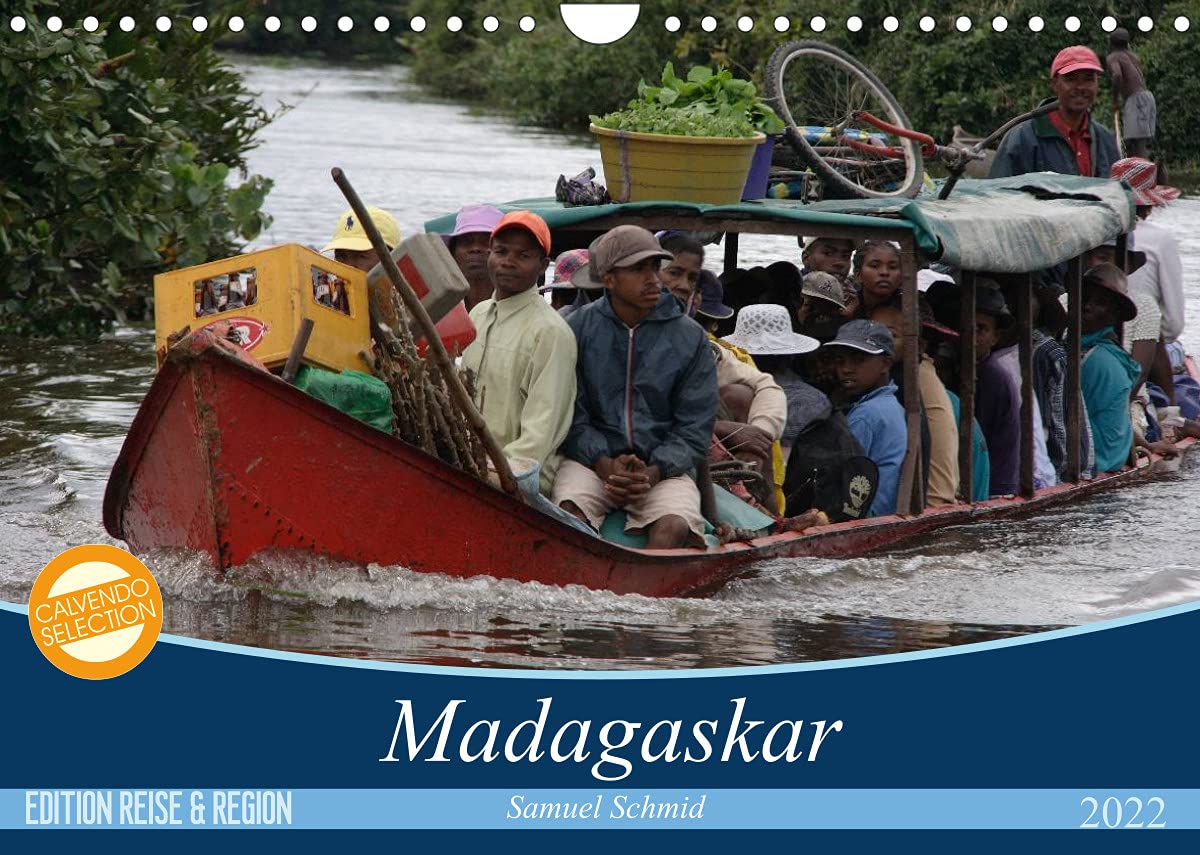 Madagaskar (Wandkalender 2022 DIN A4 quer): Das tropische Naturparadies Madagaskar begeistert durch eine überwältigende Vielfalt an Landschaften, ... (Monatskalender, 14 Seiten ) (CALVENDO Orte) Leisure, Home & Garden