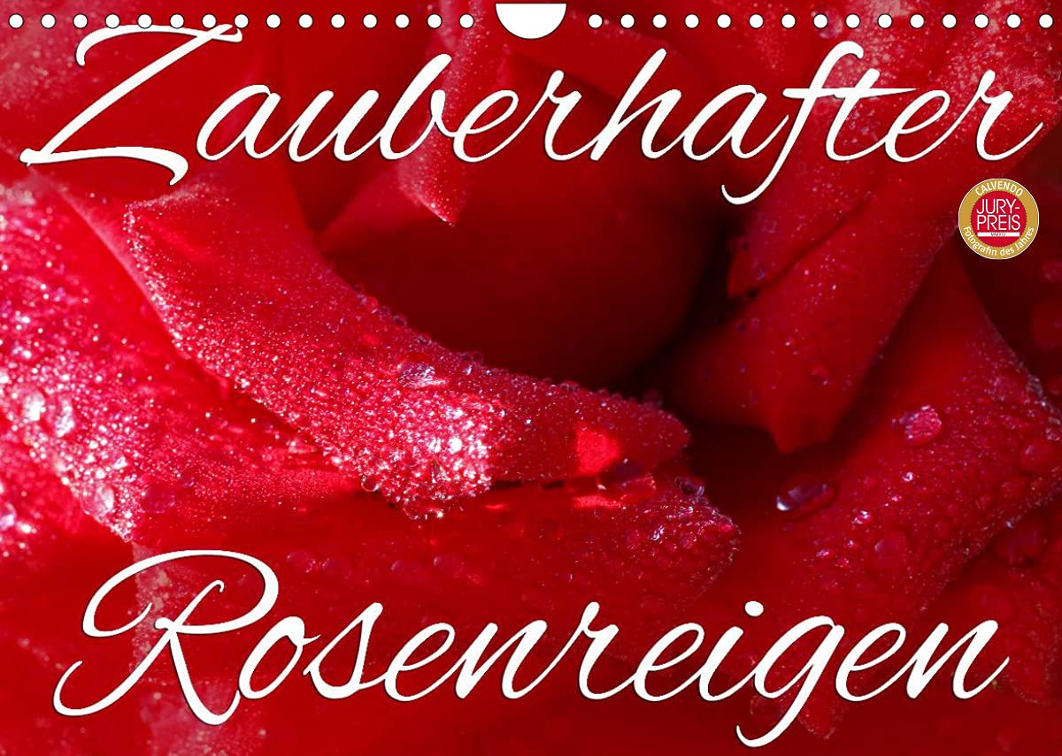 Zauberhafter Rosenreigen (Wandkalender 2022 DIN A4 quer): Kleine Hommage an die Rose, die Königin der Blumen (Monatskalender, 14 Seiten ) (CALVENDO Natur) Leisure, Home & Garden