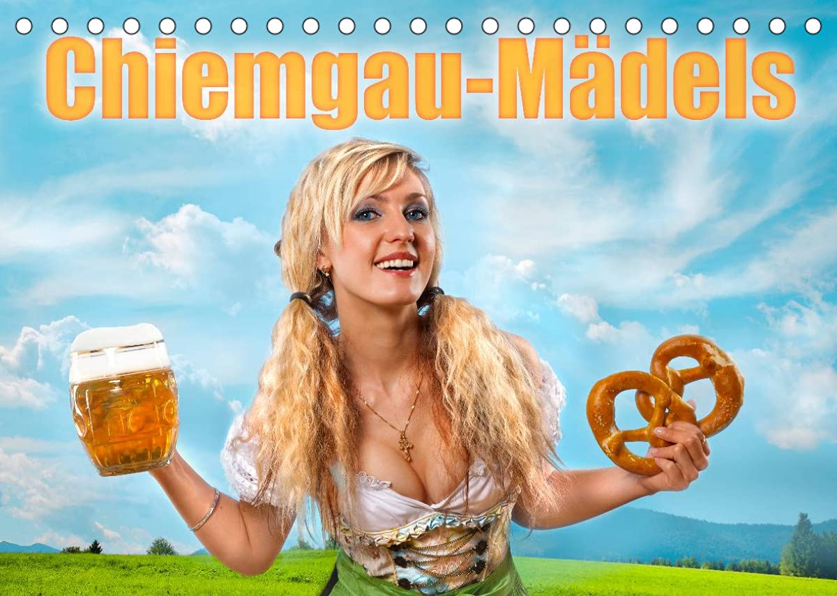 Chiemgau-Mädels (Tischkalender 2022 DIN A5 quer): Hübsche junge Frauen aus dem Chiemgau (Monatskalender, 14 Seiten ) (CALVENDO Menschen) Calendars