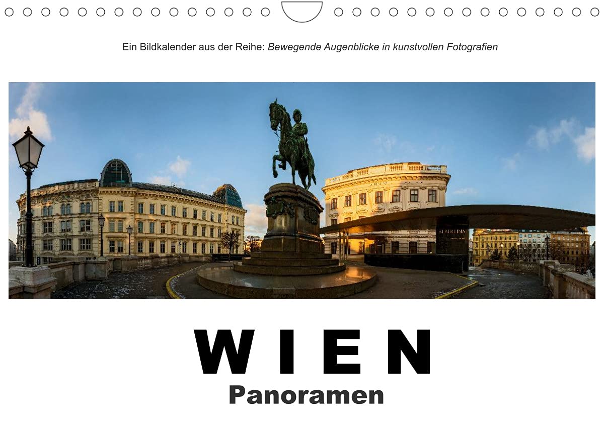 Wien Panoramen (Wandkalender 2022 DIN A4 quer): Faszinierende Panoramaansichten von Wien (Monatskalender, 14 Seiten ) (CALVENDO Orte) Film, Art & Culture