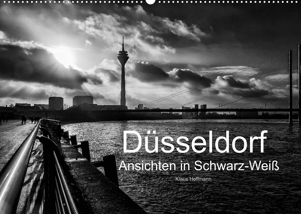 Düsseldorf Ansichten in Schwarz-Weiß (Wandkalender 2022 DIN A2 quer): Düsseldorf - Faszination in Schwarz-Weiß (Monatskalender, 14 Seiten ) (CALVENDO Orte) Photography