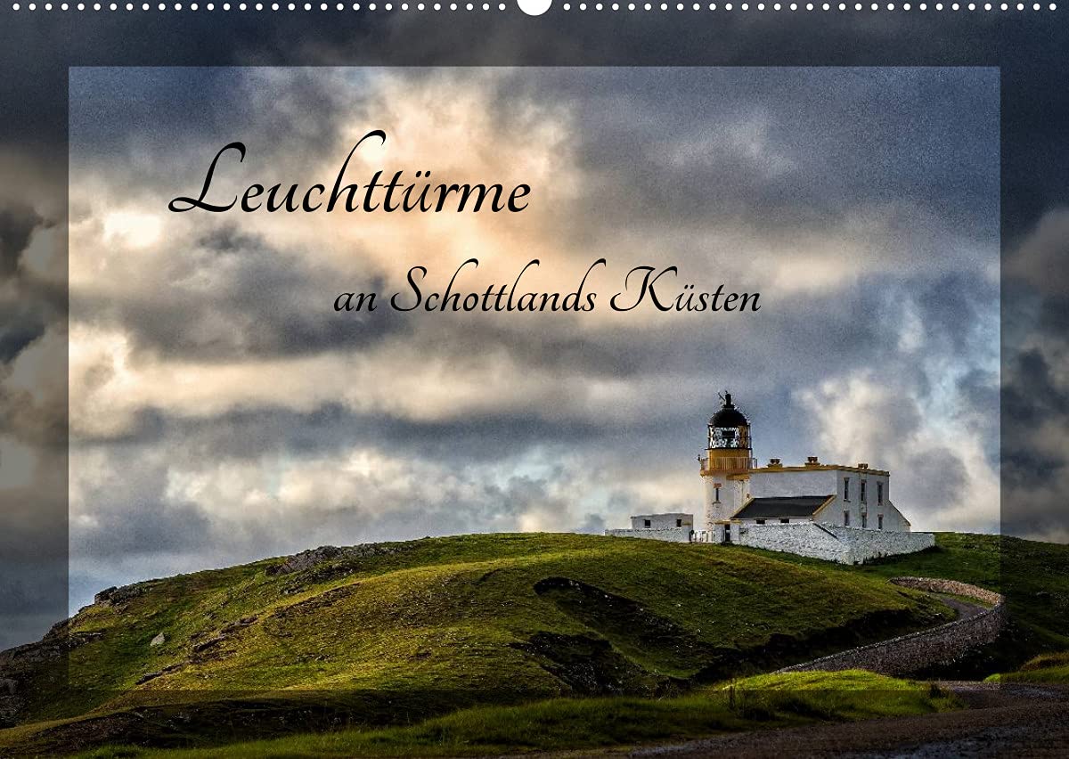 Leuchttürme an Schottlands Küsten (Wandkalender 2022 DIN A2 quer): Die Leuchttürme Schottlands (Monatskalender, 14 Seiten ) (CALVENDO Natur) Photography