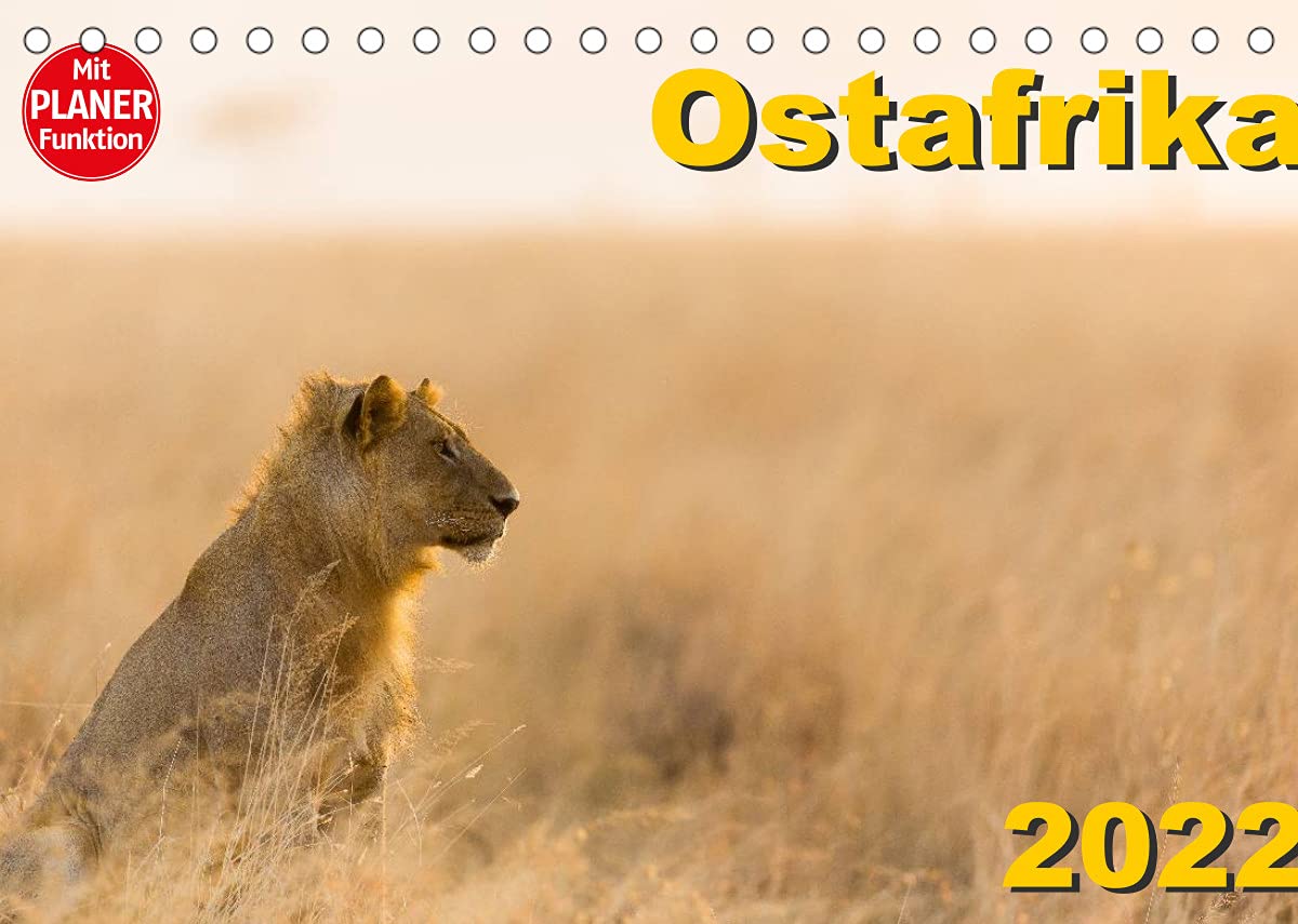 Ostafrika (Tischkalender 2022 DIN A5 quer): Landschaften und Tiere aus Kenia und Tansania (Geburtstagskalender, 14 Seiten ) (CALVENDO Natur) Photography