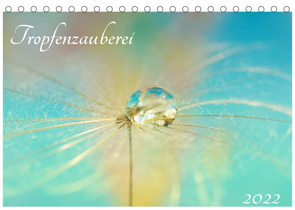 Tropfenzauberei 2022 (Tischkalender 2022 DIN A5 quer): Die Magie der Wassertropfen. (Monatskalender, 14 Seiten ) (CALVENDO Natur) Leisure, Home & Garden