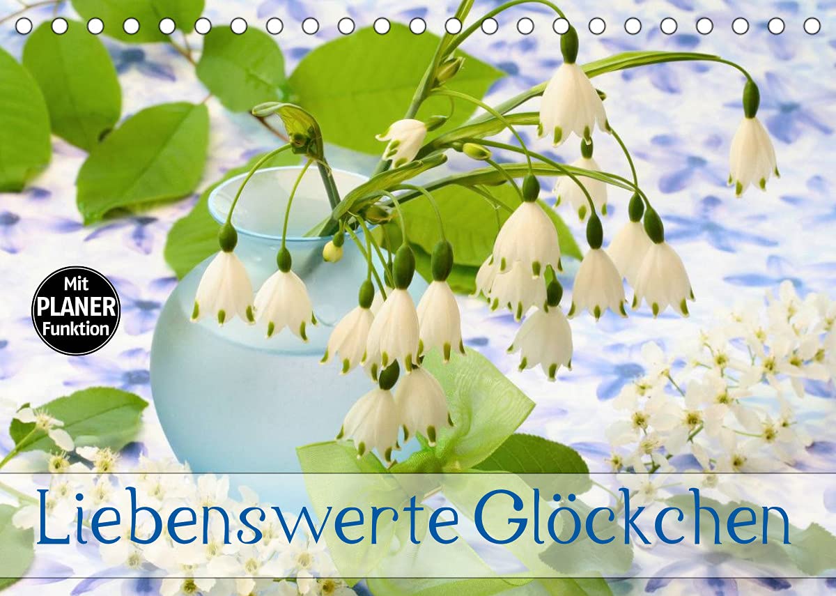 Liebenswerte Glöckchen (Tischkalender 2022 DIN A5 quer): Glockenblüten haben etwas Anrührendes (Geburtstagskalender, 14 Seiten ) (CALVENDO Natur) Leisure, Home & Garden