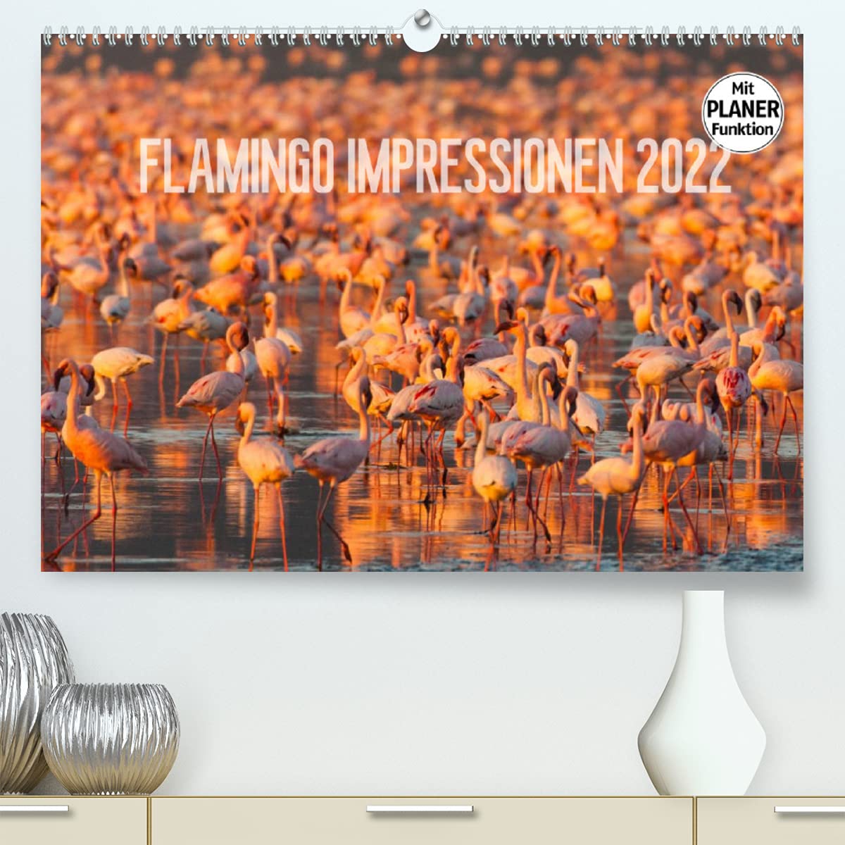 Flamingo Impressionen 2022 (Premium, hochwertiger DIN A2 Wandkalender 2022, Kunstdruck in Hochglanz): Grazile Flamingos in rosarot (Geburtstagskalender, 14 Seiten ) (CALVENDO Tiere) Photography