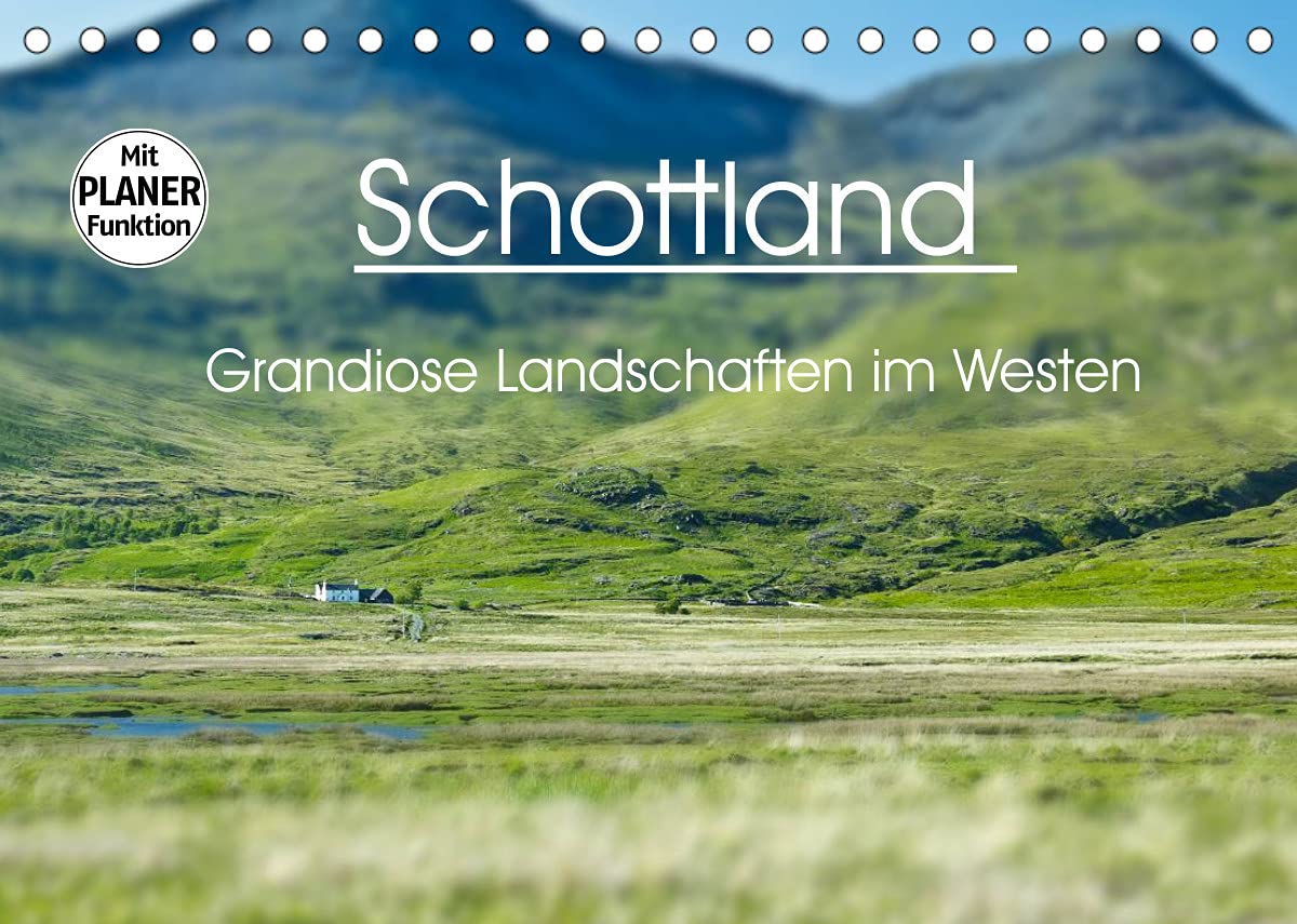 Schottland - grandiose Landschaften im Westen (Tischkalender 2022 DIN A5 quer): Familienplaner Highlands und Hebriden (Geburtstagskalender, 14 Seiten ) (CALVENDO Natur) Leisure, Home & Garden