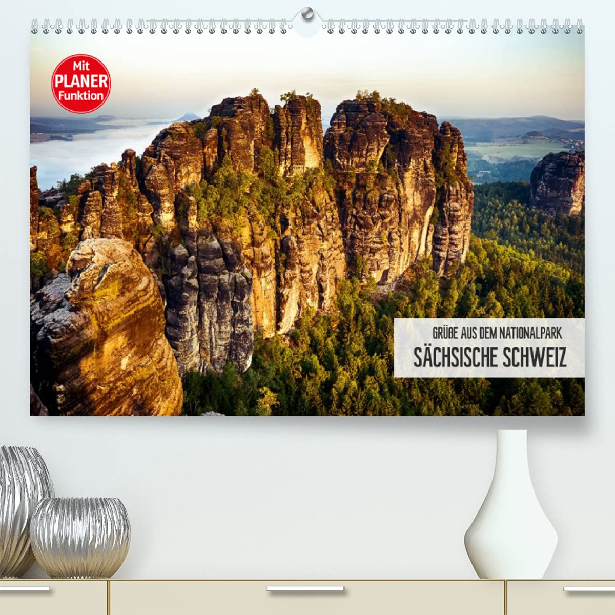 Grüße aus dem Nationalpark Sächsische Schweiz (Premium, hochwertiger DIN A2 Wandkalender 2022, Kunstdruck in Hochglanz): Traumlandschaft Nationalpark ... 14 Seiten ) (CALVENDO Orte) Leisure, Home & Garden