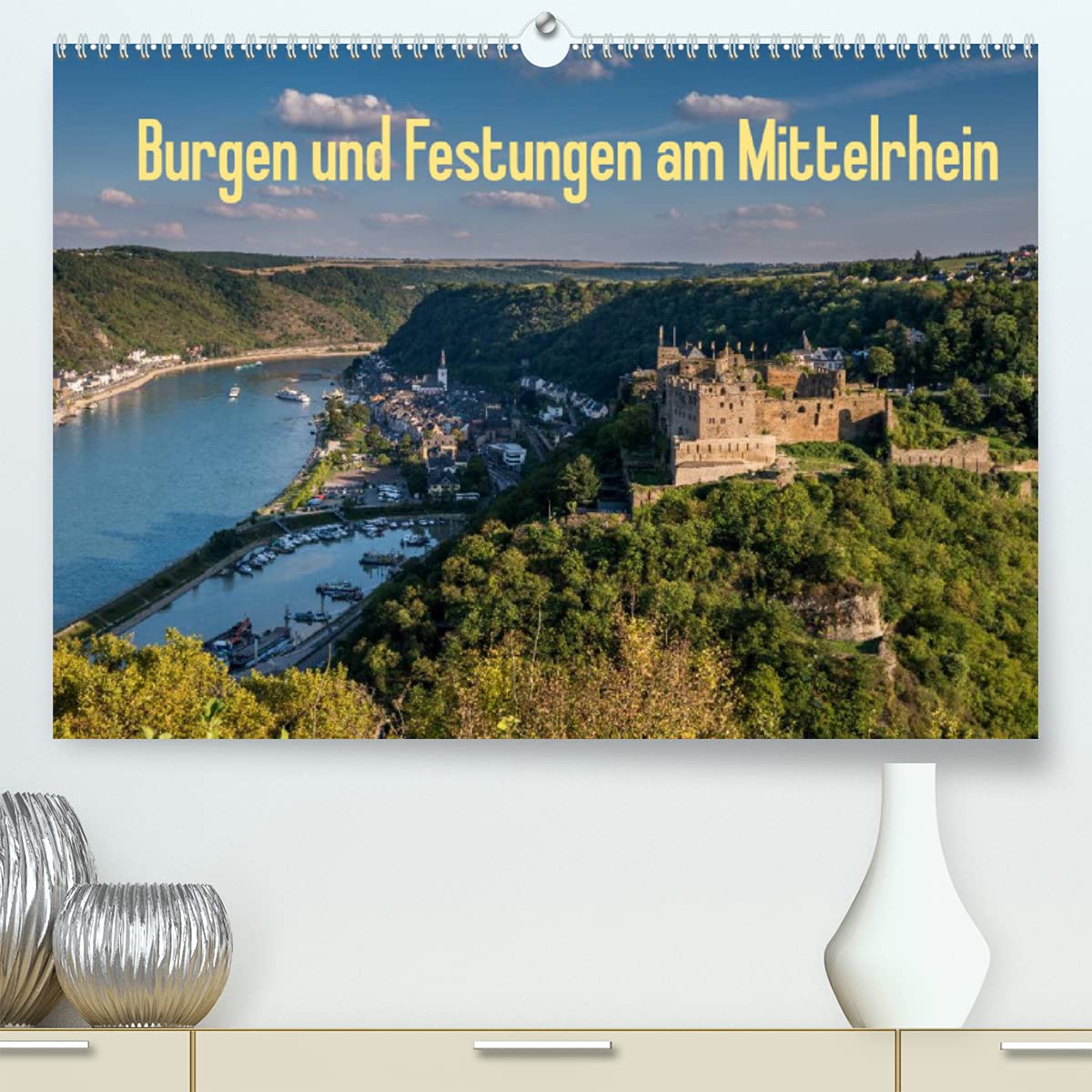 Burgen und Festungen am Mittelrhein (Premium, hochwertiger DIN A2 Wandkalender 2022, Kunstdruck in Hochglanz): Burgen und Festungen am Mittelrhein ... (Monatskalender, 14 Seiten ) (CALVENDO Orte) Leisure, Home & Garden