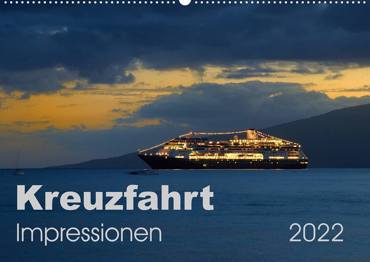 Kreuzfahrt Impressionen (Wandkalender 2022 DIN A2 quer): 13 exklusive Momente rund um das Thema Kreuzfahrt (Monatskalender, 14 Seiten ) (CALVENDO Mobilitaet) Leisure, Home & Garden