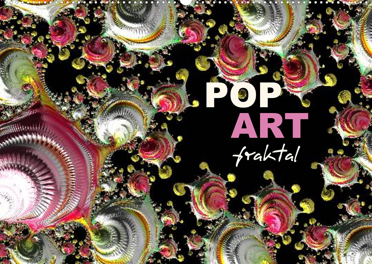 POP ART fraktal (Wandkalender 2022 DIN A2 quer): Digitale Bild(er)findungen an der Schnittstelle von Pop Art und Fraktal-Kunst (Monatskalender, 14 Seiten ) (CALVENDO Kunst) Film, Art & Culture