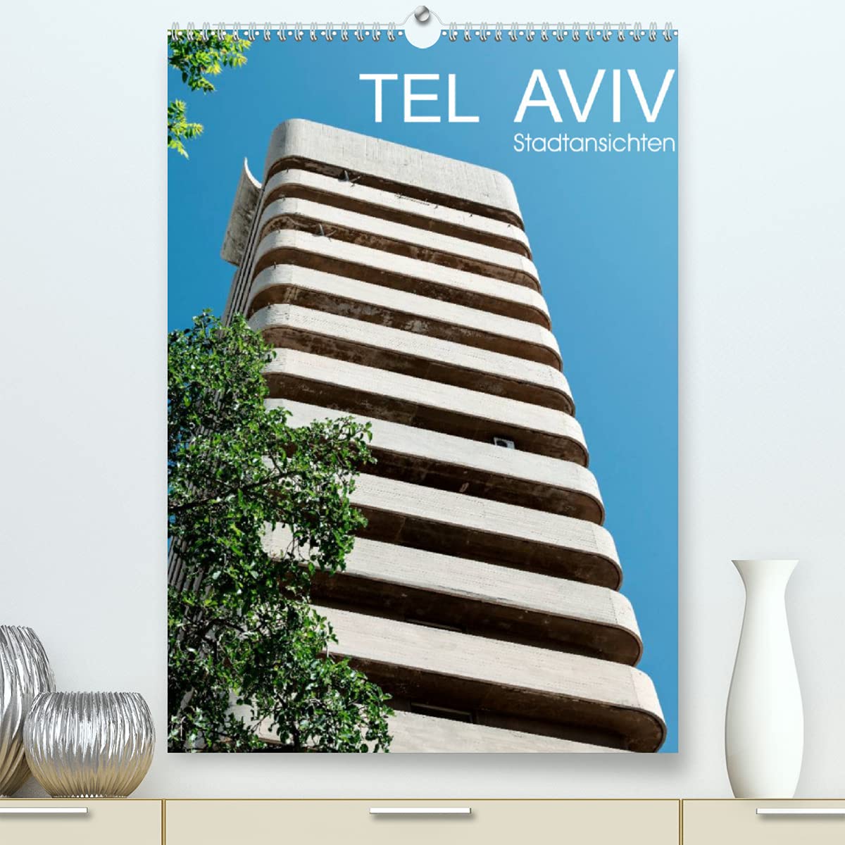 TEL AVIV Stadtansichten (Premium, hochwertiger DIN A2 Wandkalender 2022, Kunstdruck in Hochglanz): 12 Stadtansichten aus der modernsten Stadt im Nahen ... (Monatskalender, 14 Seiten ) (CALVENDO Orte) Leisure, Home & Garden