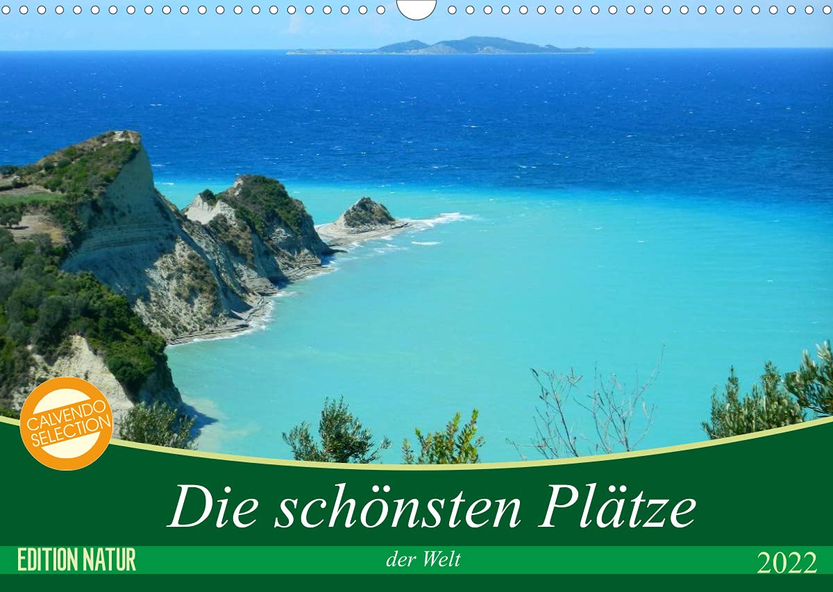 Die schönsten Plätze der Welt (Wandkalender 2022 DIN A3 quer): Wunderbare Landschaften laden zum Träumen ein! (Monatskalender, 14 Seiten ) (CALVENDO Natur) Living & Furnishing