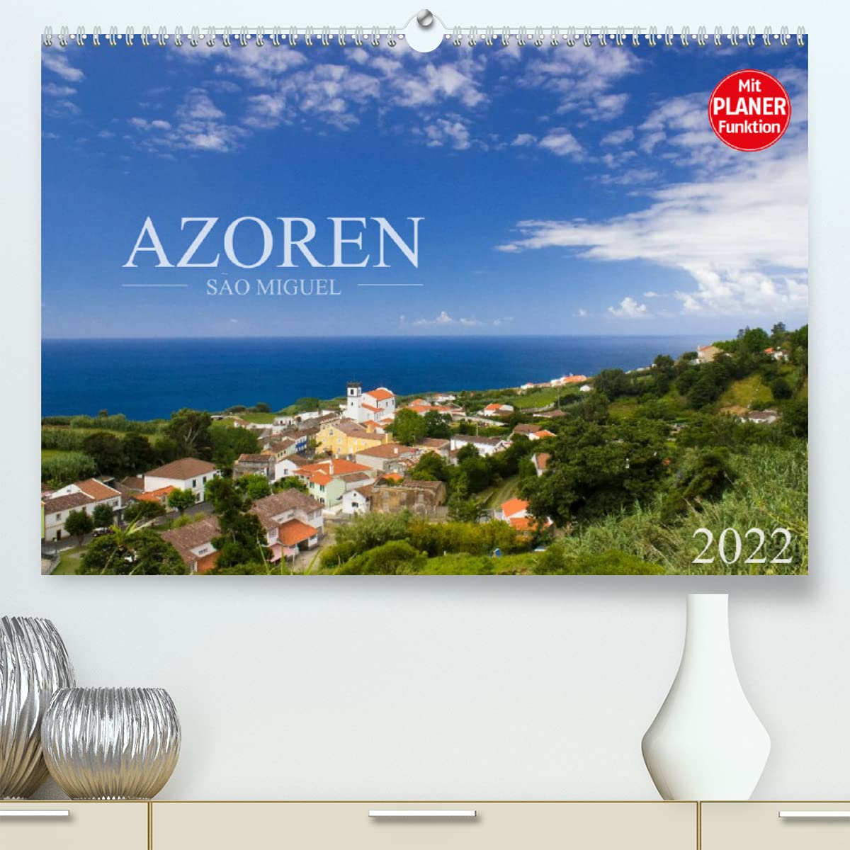 Azoren - São Miguel (Premium, hochwertiger DIN A2 Wandkalender 2022, Kunstdruck in Hochglanz): Die Azoren - eine wunderschöne Inselgruppe inmitten des ... 14 Seiten ) (CALVENDO Orte) Leisure, Home & Garden