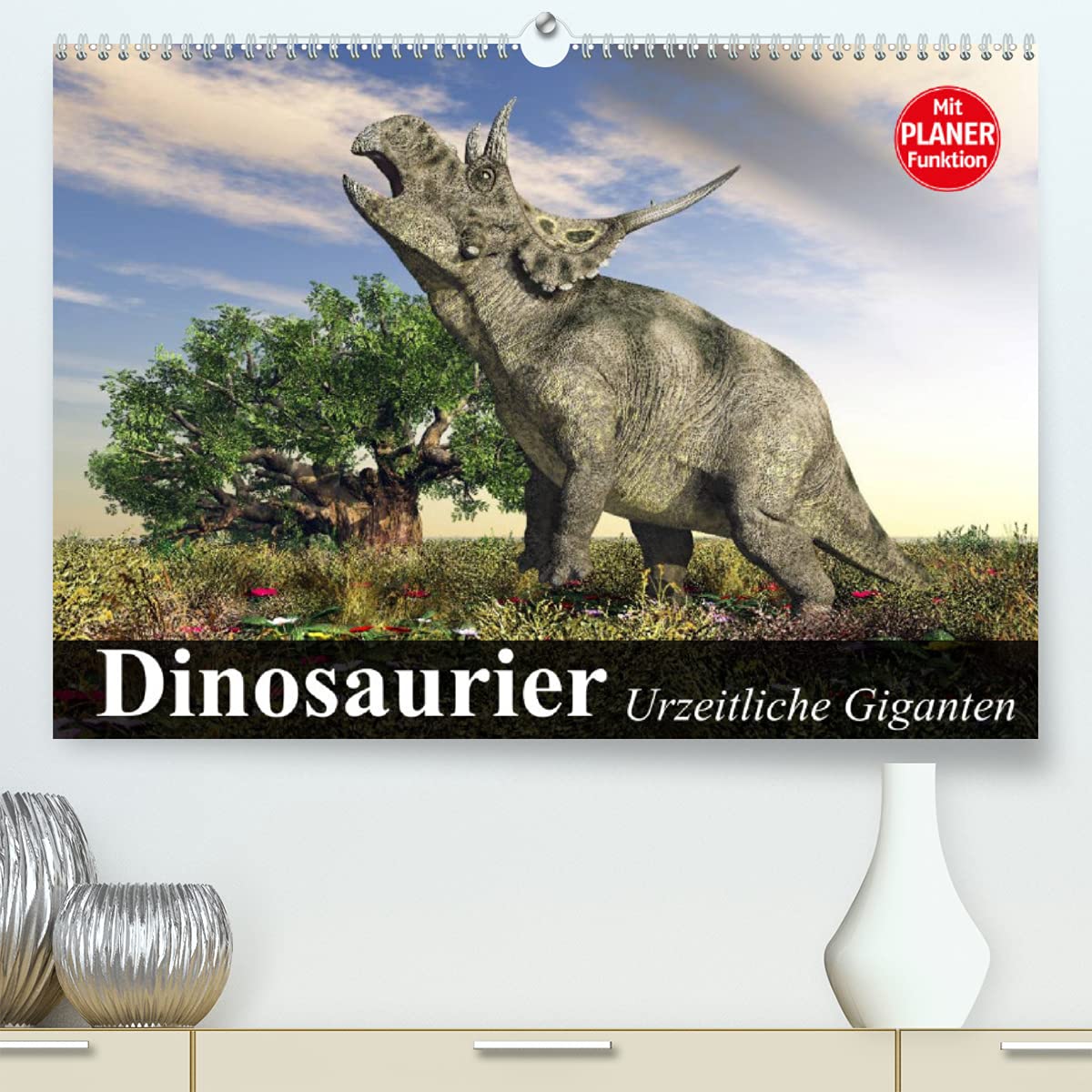Dinosaurier. Urzeitliche Giganten (Premium, hochwertiger DIN A2 Wandkalender 2022, Kunstdruck in Hochglanz): Die gewaltigen Beherrscher der Erde vor ... 14 Seiten ) (CALVENDO Tiere) Living & Furnishing