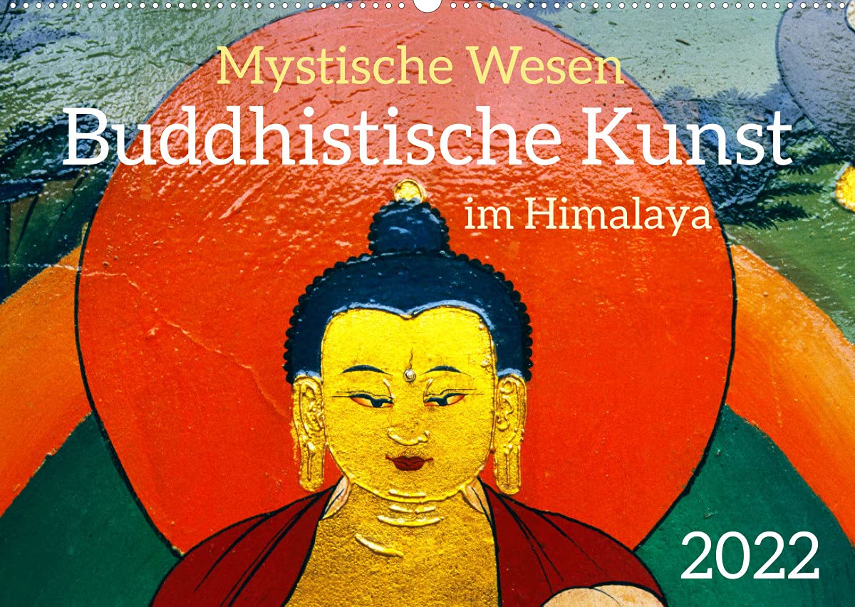 Mystische Wesen – Buddhistische Kunst im Himalaya (Wandkalender 2022 DIN A2 quer): Buddhistische Kunst aus dem Himalaya (Monatskalender, 14 Seiten ) (CALVENDO Kunst) Health, Nutrition & Fitness