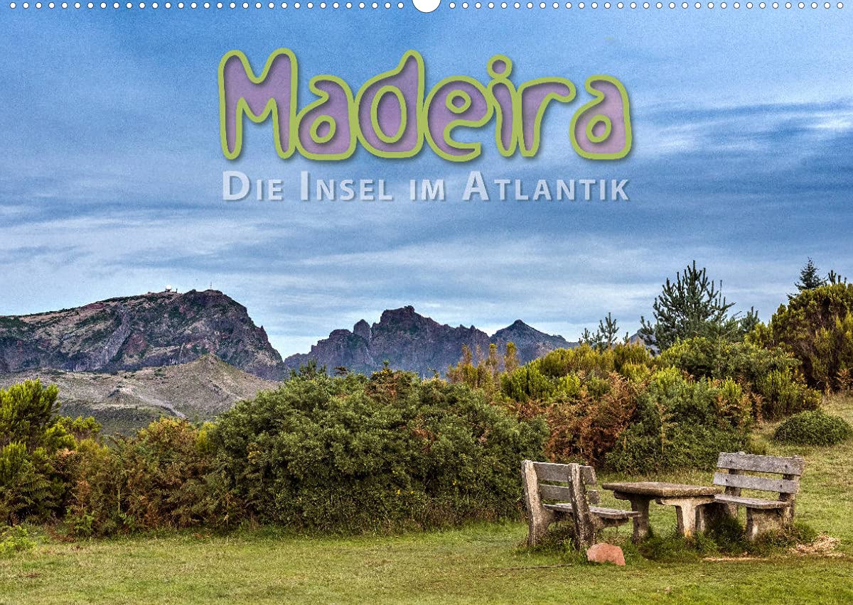 Madeira, die Insel im Atlantik (Wandkalender 2022 DIN A2 quer): Weite Landschaftsbilder von der Blumeninsel Madeira (Monatskalender, 14 Seiten ) (CALVENDO Natur) Leisure, Home & Garden