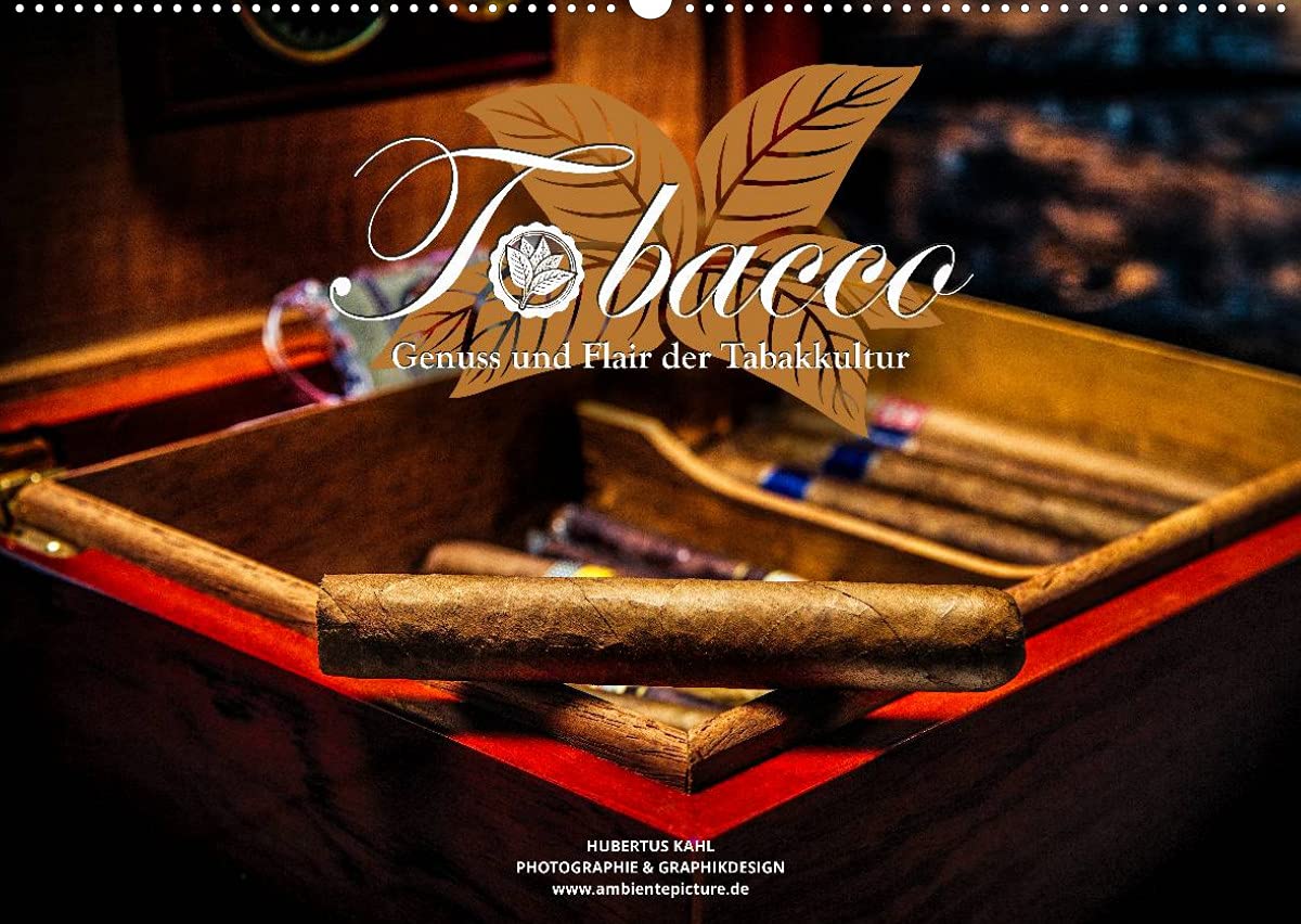 Tobacco - Genuss und Flair der Tabakkultur (Wandkalender 2022 DIN A2 quer): Impressionen über den Tabak (Monatskalender, 14 Seiten ) (CALVENDO Lifestyle) Living & Furnishing
