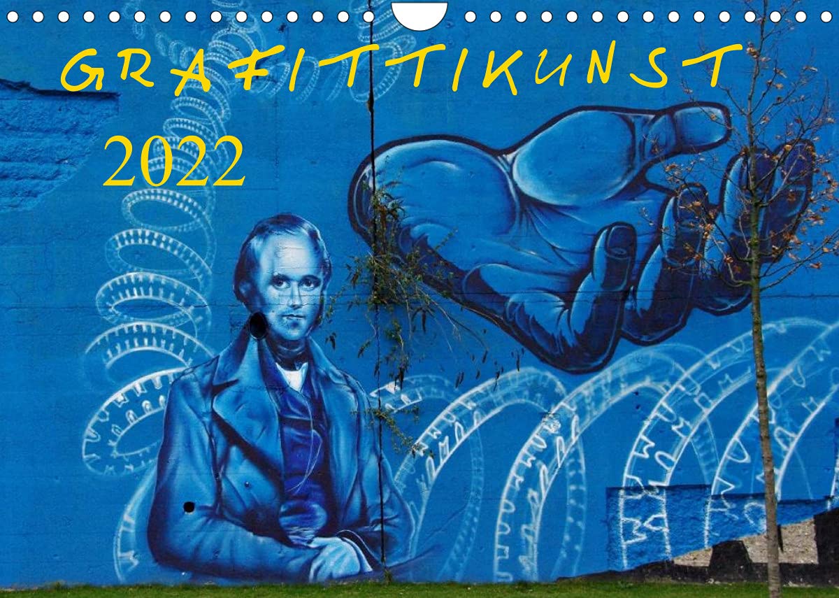 Grafittikunst (Wandkalender 2022 DIN A4 quer): Wenn sie kunstvoll dargestellt wird, ist Grafitti nicht nur Schmiererei. (Monatskalender, 14 Seiten ) (CALVENDO Kunst) Film, Art & Culture