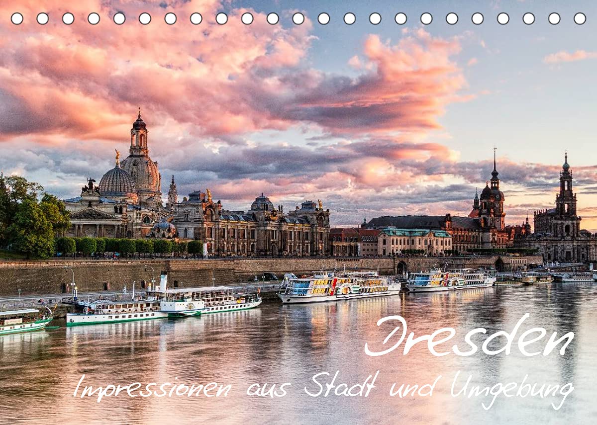 Dresden: Impressionen aus Stadt und Umgebung (Tischkalender 2022 DIN A5 quer): Dresden und Umgebung im schönsten Licht (Monatskalender, 14 Seiten ) (CALVENDO Orte) Photography