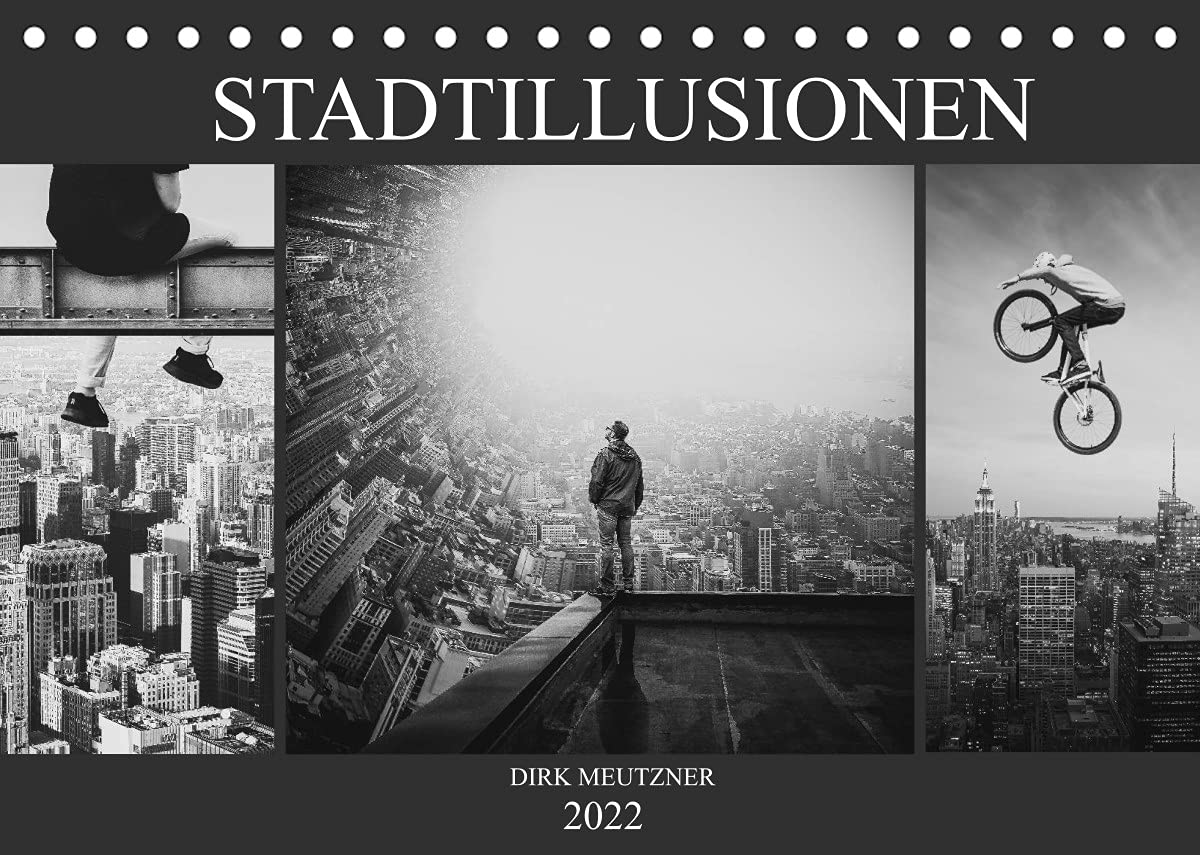 Stadtillusionen (Tischkalender 2022 DIN A5 quer): Illusionen, Wünsche und Tagträume im Bild (Monatskalender, 14 Seiten ) (CALVENDO Orte) Leisure, Home & Garden