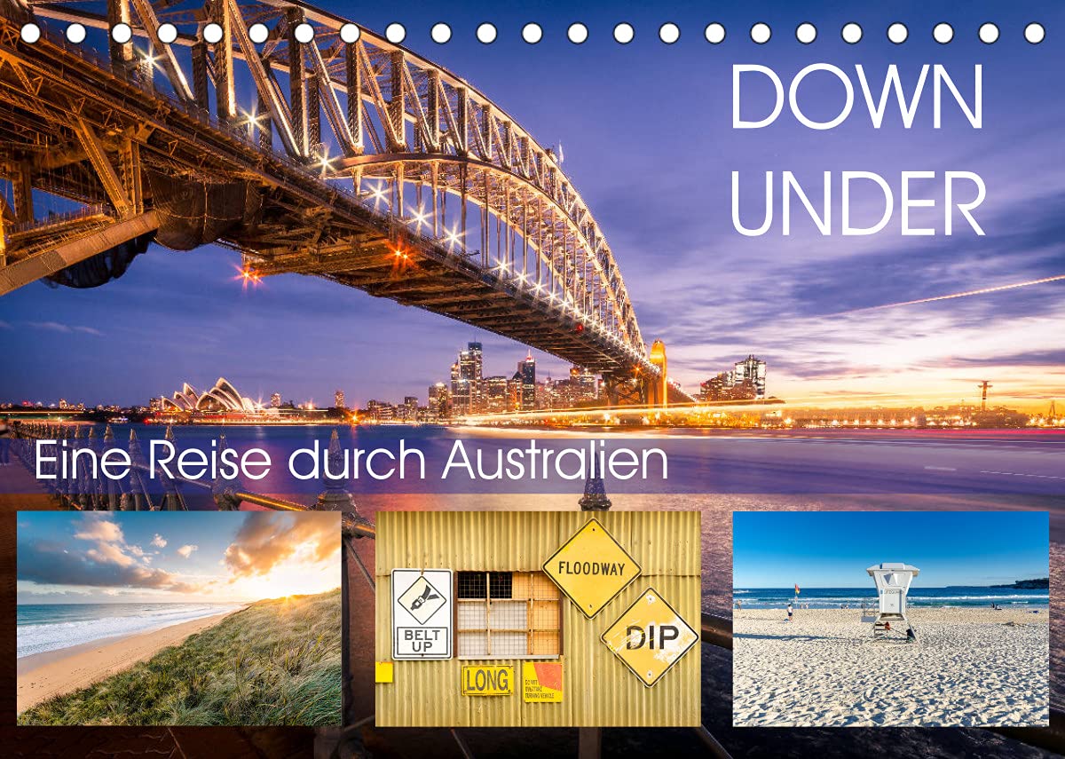 Down Under - Eine Reise durch Australien (Tischkalender 2022 DIN A5 quer): Von Alice Springs, vorbei am Ayers Rock nach Sydney (Monatskalender, 14 Seiten ) (CALVENDO Orte) Leisure, Home & Garden
