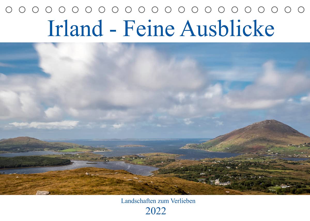 Irland - Feine Ausblicke (Tischkalender 2022 DIN A5 quer): Landschaften zum Verlieben (Monatskalender, 14 Seiten ) (CALVENDO Orte) Photography