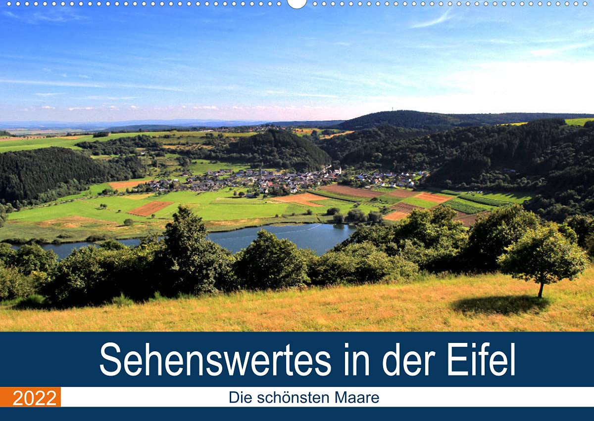 Sehenswertes in der Eifel - Die schönsten Maare (Wandkalender 2022 DIN A2 quer): In der Eifel an den schönsten Maaren (Monatskalender, 14 Seiten ) (CALVENDO Natur) Social Sciences