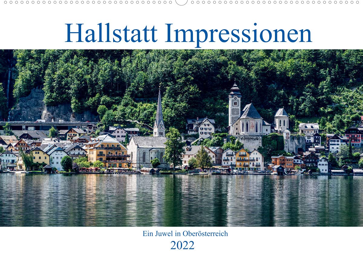 Hallstatt Impressionen (Wandkalender 2022 DIN A2 quer): Hallstatt mit all seinen verborgenen Schätzen wie den Hallstätter See, seine Salzwelt und ... (Monatskalender, 14 Seiten ) (CALVENDO Orte) Leisure, Home & Garden