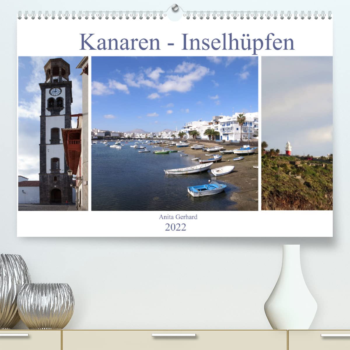 Kanaren - Inselhüpfen (Premium, hochwertiger DIN A2 Wandkalender 2022, Kunstdruck in Hochglanz): Inselhüpfen auf den Kanaren (Monatskalender, 14 Seiten ) (CALVENDO Orte) Leisure, Home & Garden