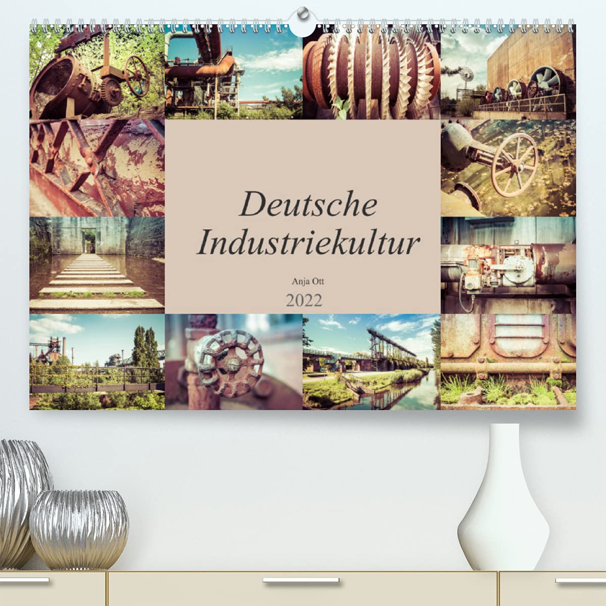 Deutsche Industriekultur (Premium, hochwertiger DIN A2 Wandkalender 2022, Kunstdruck in Hochglanz): Industrie vergangener Tage und Natur miteinander ... (Monatskalender, 14 Seiten ) (CALVENDO Kunst) Leisure, Home & Garden