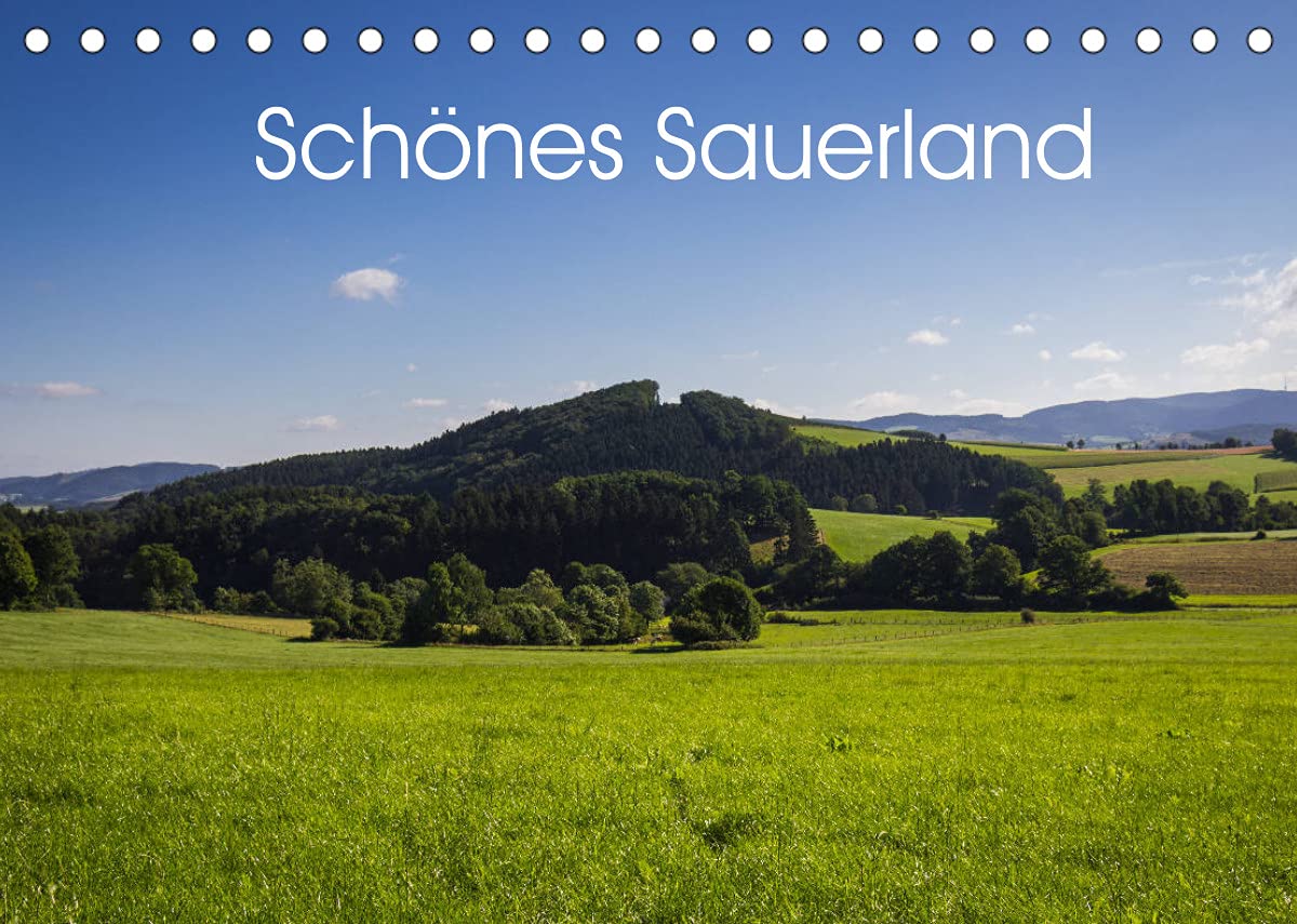 Schönes Sauerland (Tischkalender 2022 DIN A5 quer): Das Sauerland, eine Mittelgebirgsregion in Westfalen. (Monatskalender, 14 Seiten ) (CALVENDO Natur) Calendars