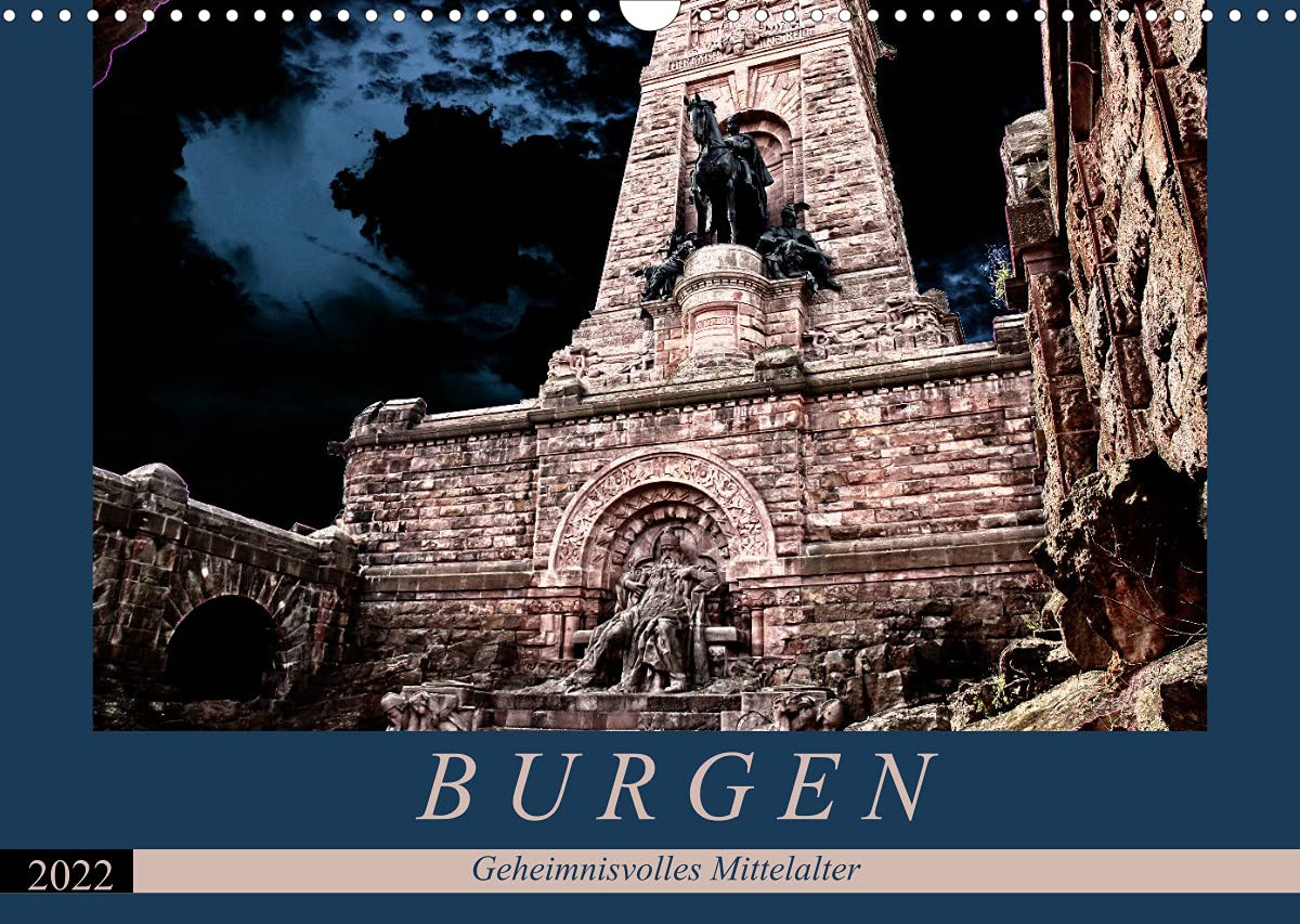 Burgen - Geheimnisvolles Mittelalter (Wandkalender 2022 DIN A3 quer): Eine Vielzahl von Burganlagen in Europa entstanden im Mittelalter. (Monatskalender, 14 Seiten ) (CALVENDO Orte) Photography