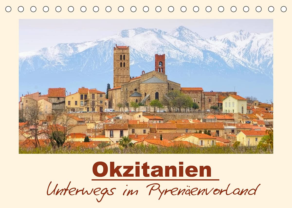 Okzitanien - Unterwegs im Pyrenäenvorland (Tischkalender 2022 DIN A5 quer): Eine Bilderreise durch Frankreichs Süden (Monatskalender, 14 Seiten ) (CALVENDO Orte) Leisure, Home & Garden