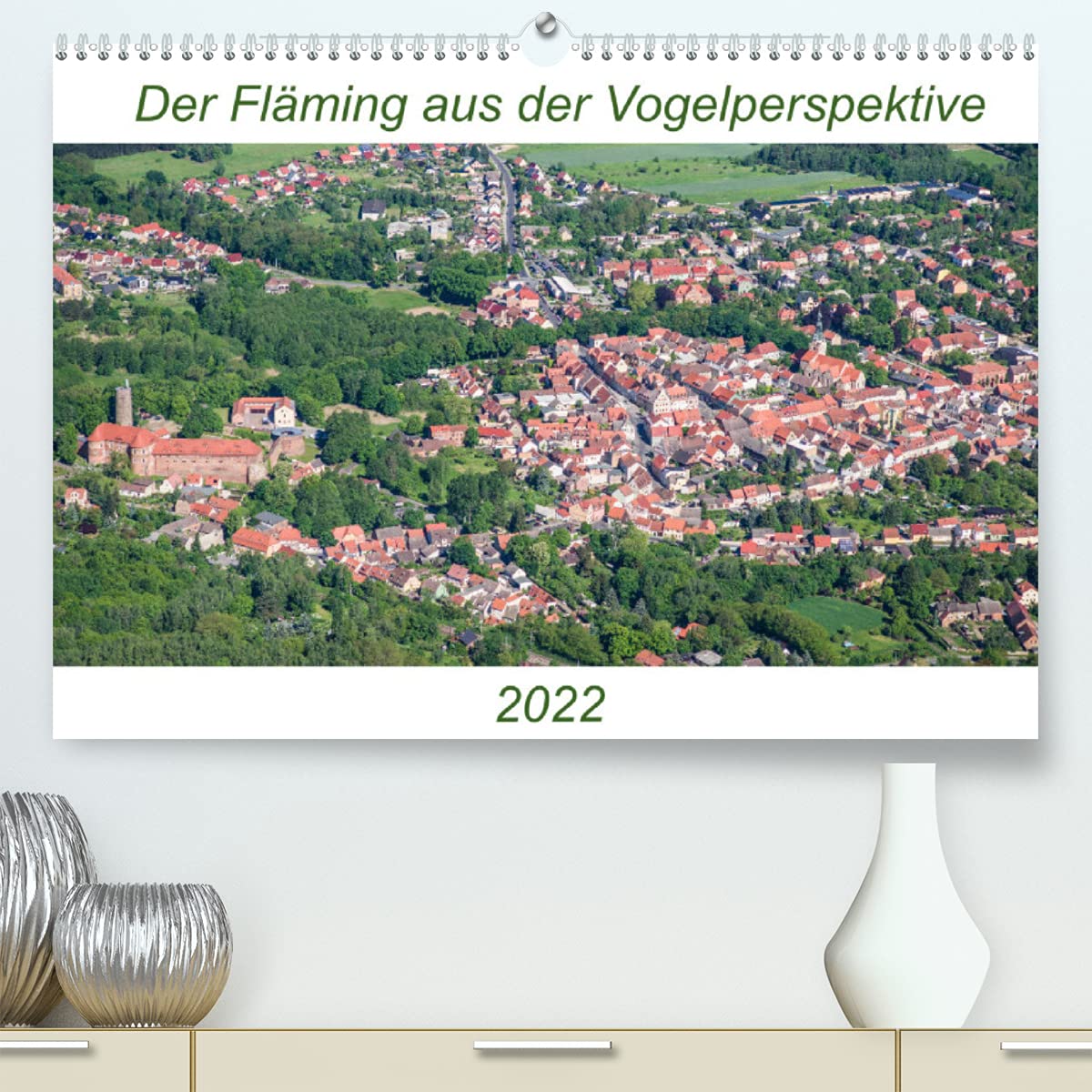Der Fläming aus der Vogelperspektive (Premium, hochwertiger DIN A2 Wandkalender 2022, Kunstdruck in Hochglanz): Luftbilder aus dem Fläming (Monatskalender, 14 Seiten ) (CALVENDO Orte) Leisure, Home & Garden