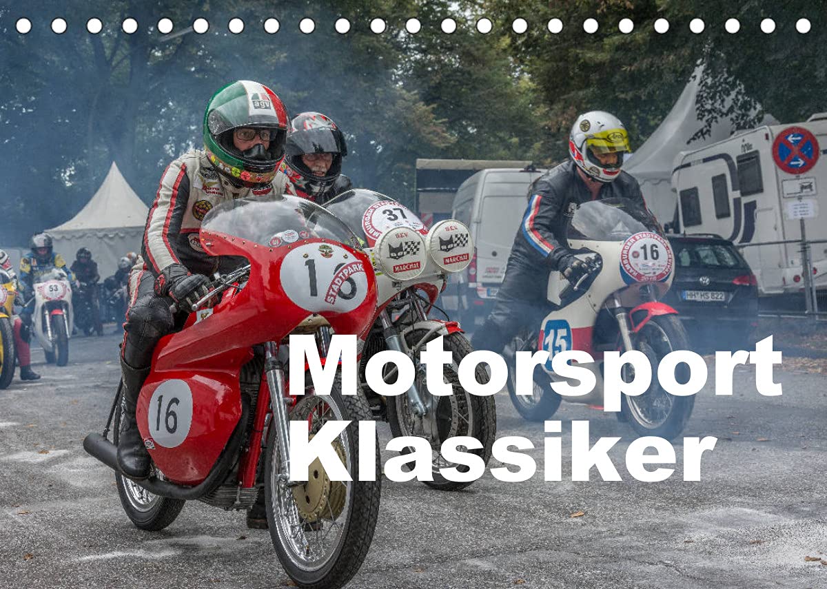 Motorsport Klassiker (Tischkalender 2022 DIN A5 quer): Motorsport Klassiker aus den Jahren von 1932 bis 1986 (Monatskalender, 14 Seiten ) (CALVENDO Mobilitaet) Leisure & Fun