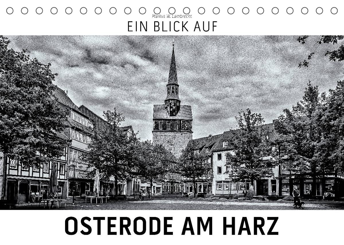 Ein Blick auf Osterode am Harz (Tischkalender 2022 DIN A5 quer): Ein ungewohnter Blick auf Osterode in harten Schwarz-Weiß-Bildern. (Monatskalender, 14 Seiten ) (CALVENDO Orte) Leisure, Home & Garden