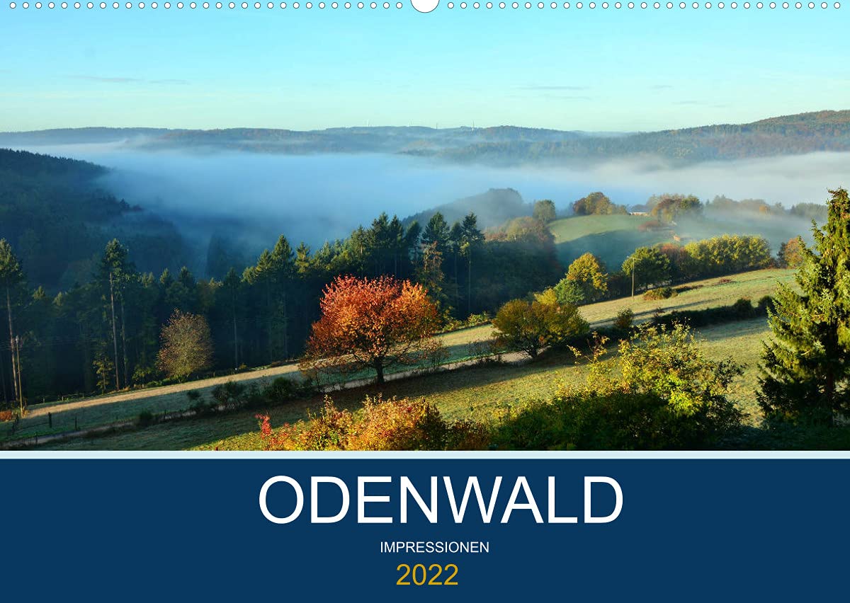 Odenwald - Impressionen (Wandkalender 2022 DIN A2 quer): Kleine Reise durch den Odenwald (Monatskalender, 14 Seiten ) (CALVENDO Orte) German history