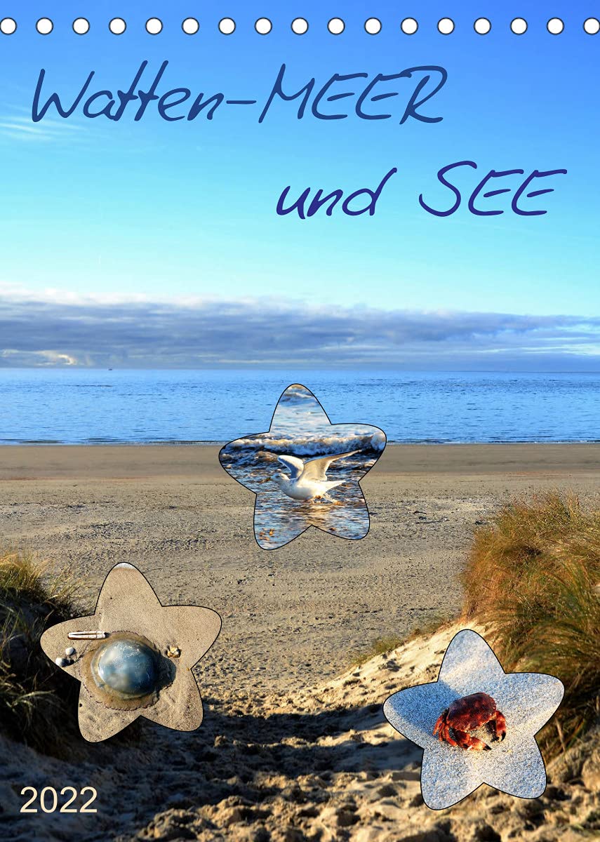 Watten-MEER und SEE (Tischkalender 2022 DIN A5 hoch): Das Niedersächsisches Wattenmeer – ein Anziehungspunkt für groß und klein. (Planer, 14 Seiten ) (CALVENDO Natur) Living & Furnishing