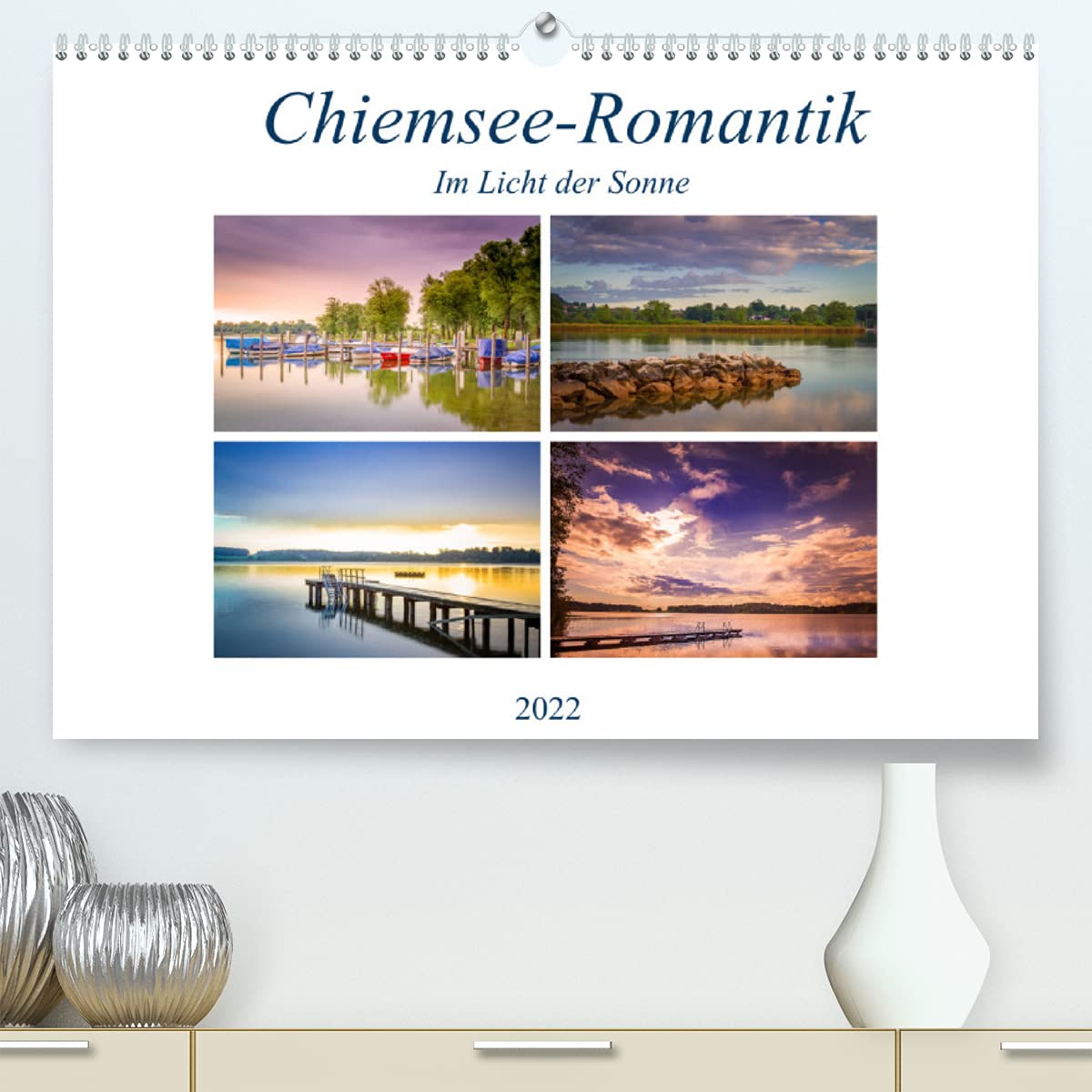 Chiemsee-Romantik (Premium, hochwertiger DIN A2 Wandkalender 2022, Kunstdruck in Hochglanz): Die schönsten Impressionen des Chiemsees im Licht der Sonne (Monatskalender, 14 Seiten ) (CALVENDO Natur) Leisure, Home & Garden