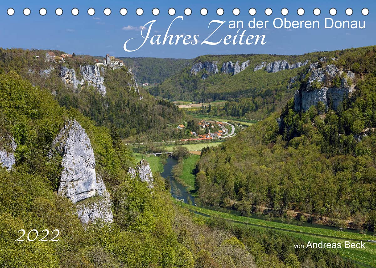 JahresZeiten an der Oberen Donau (Tischkalender 2022 DIN A5 quer): Landschaftsfaszinationen für jeden Monat (Monatskalender, 14 Seiten ) (CALVENDO Natur) Leisure, Home & Garden