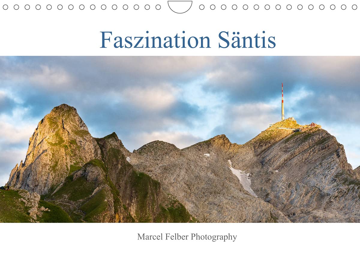 Faszination SäntisCH-Version (Wandkalender 2022 DIN A4 quer): Atemberaubende Ansichten des Wahrzeichens der Ostschweiz (Monatskalender, 14 Seiten ) (CALVENDO Natur) Leisure, Home & Garden