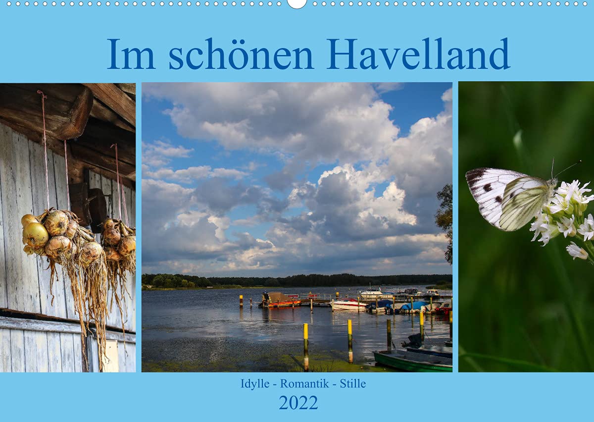 Im schönen Havelland (Wandkalender 2022 DIN A2 quer): Idyllische Landschaften, gemütliche Dörfer, weite Seen und der eindrucksvolle Dom von Havelberg ... (Monatskalender, 14 Seiten ) (CALVENDO Natur) Film, Art & Culture