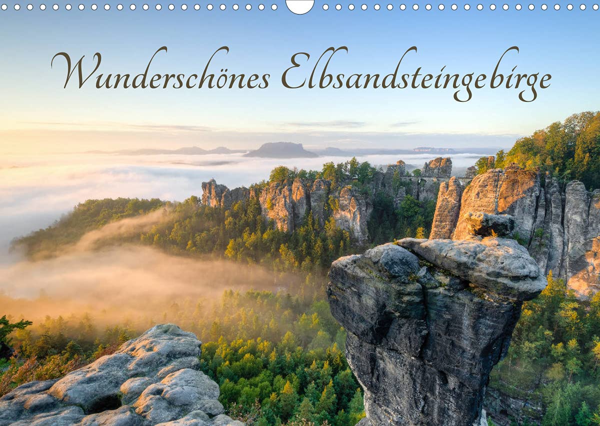 Wunderschönes Elbsandsteingebirge (Wandkalender 2022 DIN A3 quer): Erleben Sie die Schönheit des Elbsandsteingebirges. (Monatskalender, 14 Seiten ) (CALVENDO Natur) Leisure, Home & Garden