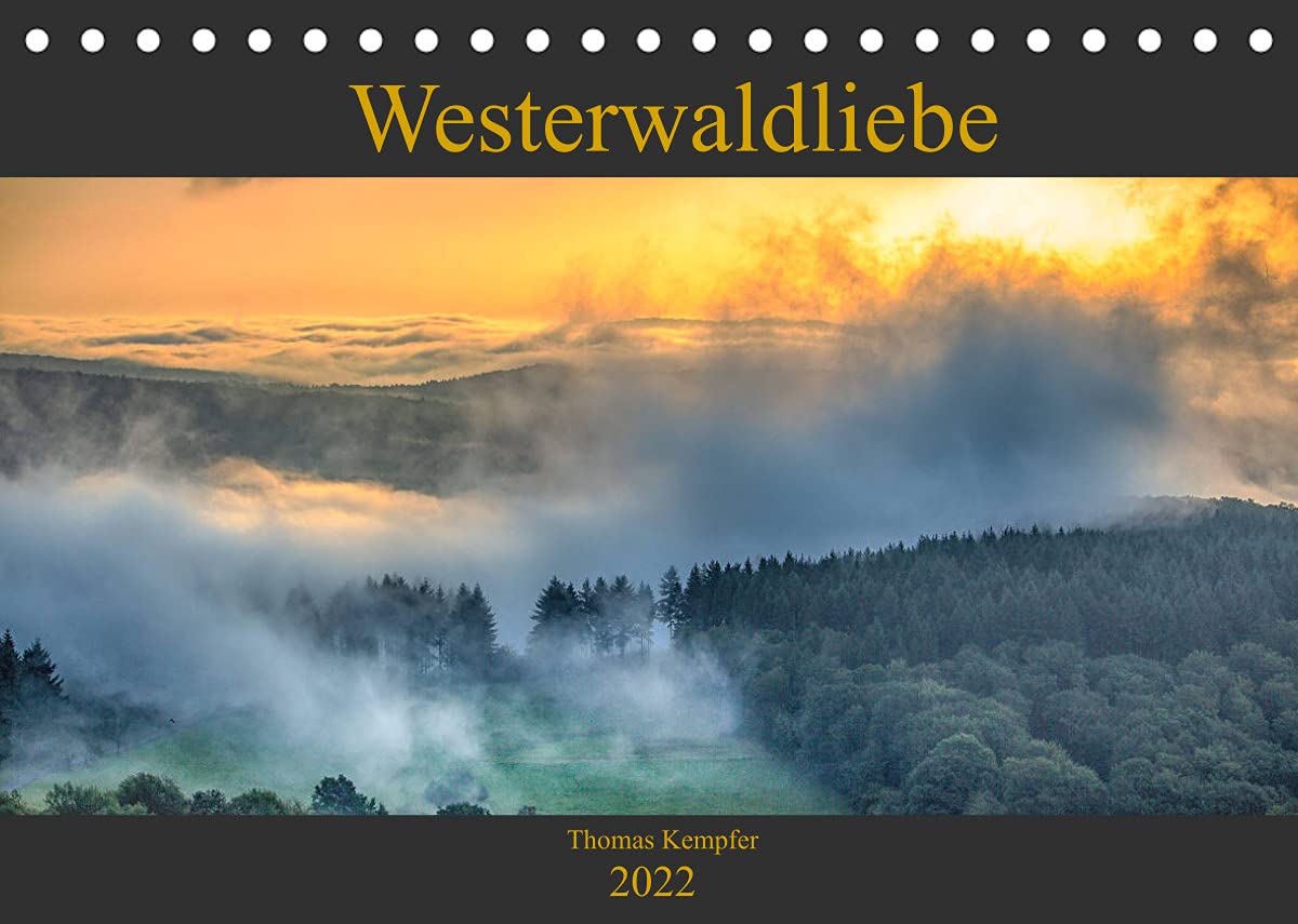 Westerwaldliebe (Tischkalender 2022 DIN A5 quer): Impressionen vom hohen Westerwald (Monatskalender, 14 Seiten ) (CALVENDO Natur) Leisure, Home & Garden