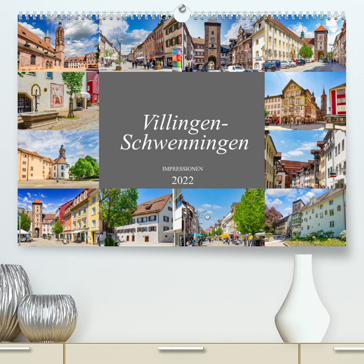 Villingen-Schwenningen Stadtansichten (Premium, hochwertiger DIN A2 Wandkalender 2022, Kunstdruck in Hochglanz): Zu Besuch in der wunderschönen Stadt ... (Monatskalender, 14 Seiten ) (CALVENDO Orte) Photography