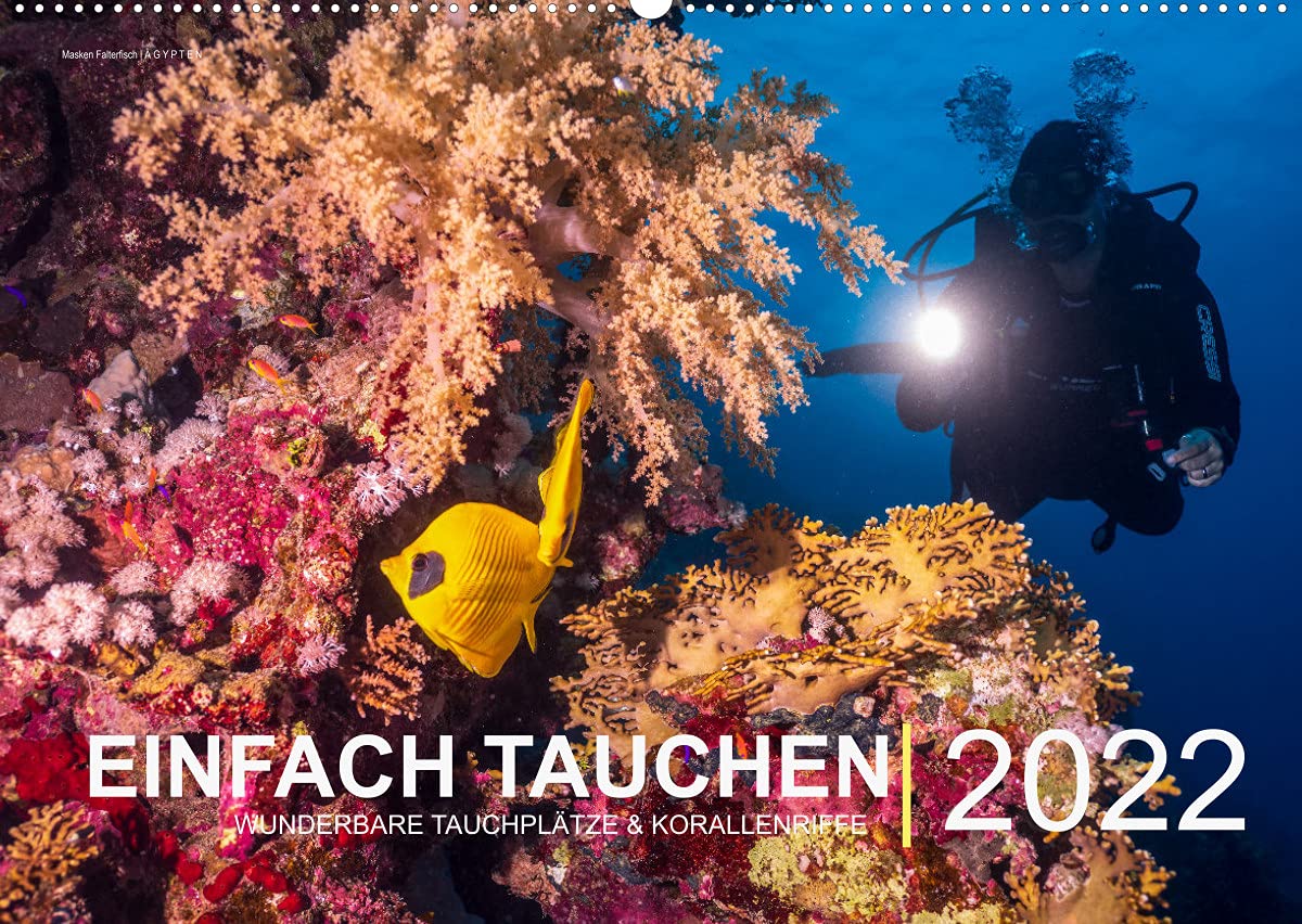 Einfach Tauchen - Wunderbare Tauchplätze und Korallenriffe (Wandkalender immerwährend DIN A2 quer): Farbenfrohe Unterwasserfotos der beliebtesten ... 14 Seiten ) (CALVENDO Hobbys) Leisure, Home & Garden