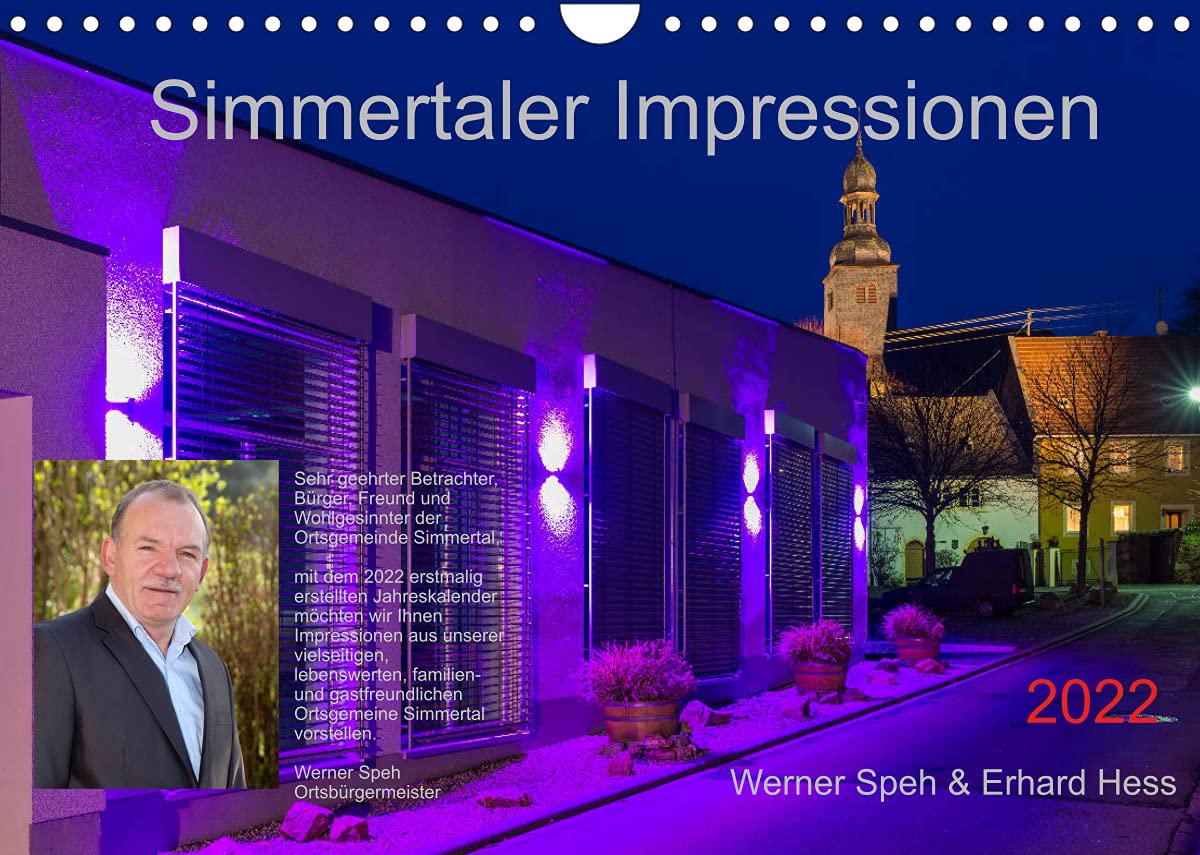 Simmertaler Impressionen (Wandkalender 2022 DIN A4 quer): Ein Querschnitt der Sehenswürdigkeiten der Ortsgemeinde Simmertal (Nahe) (Monatskalender, 14 Seiten ) (CALVENDO Orte) Leisure, Home & Garden